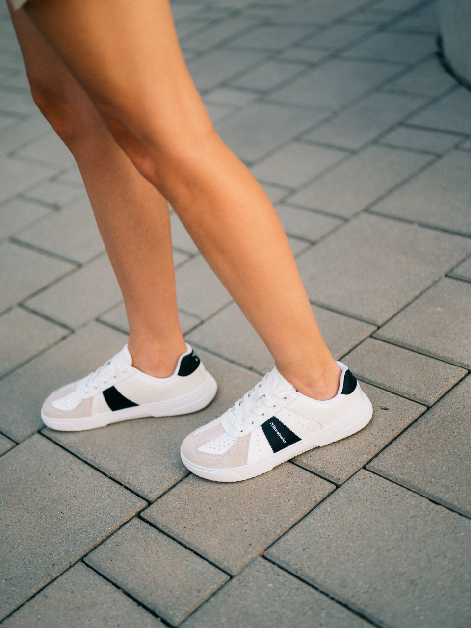 Barefoot Sneakers Barebarics Icara - White & Beige