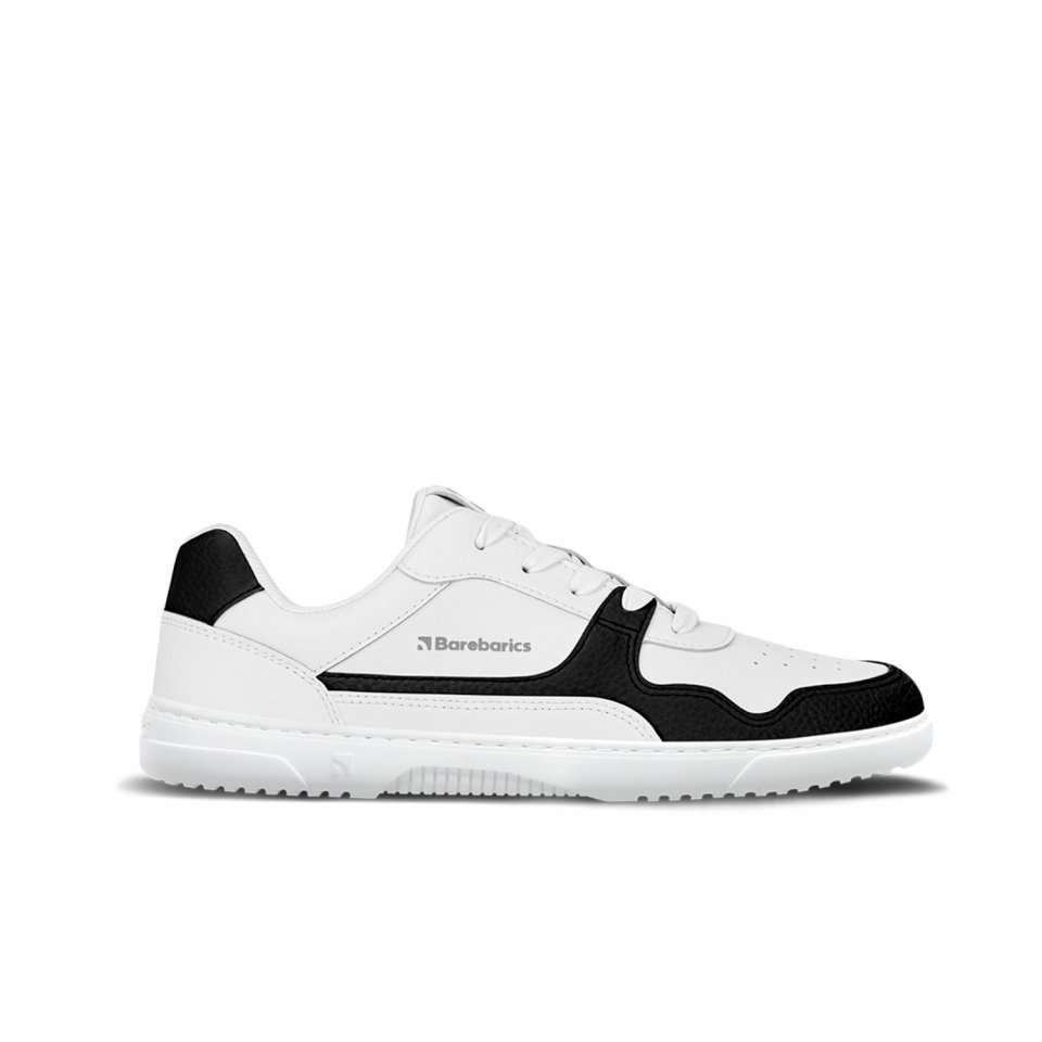 Barefoot Sneakers Barebarics Zing - White & Black