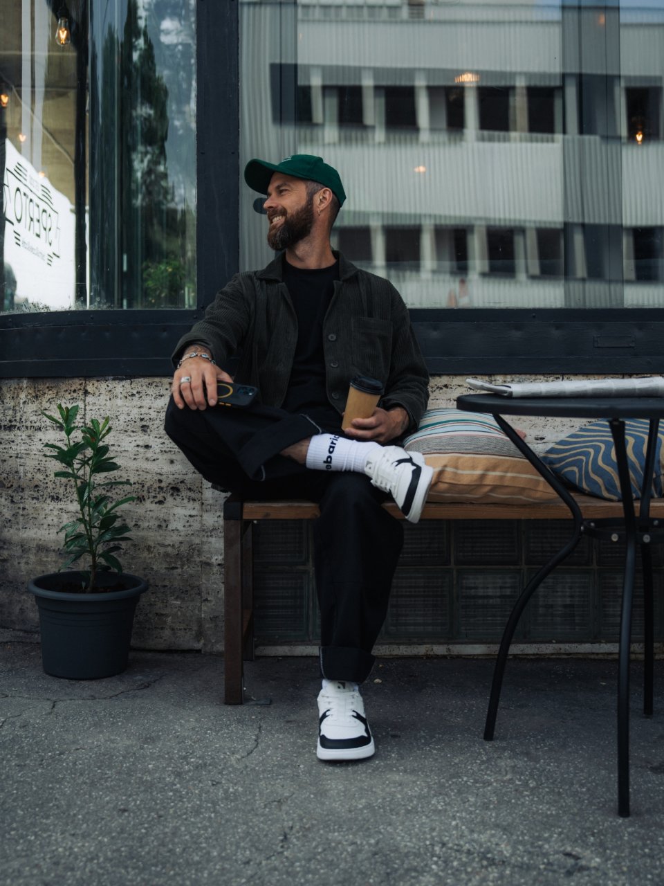 Barefoot Sneakers Barebarics Zing - White & Black