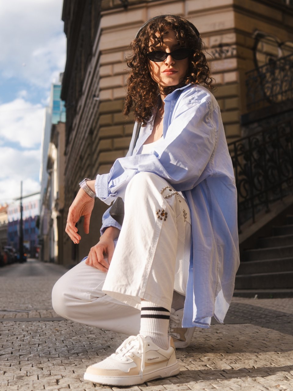 Barefoot Sneakers Barebarics Zing - White & Cream