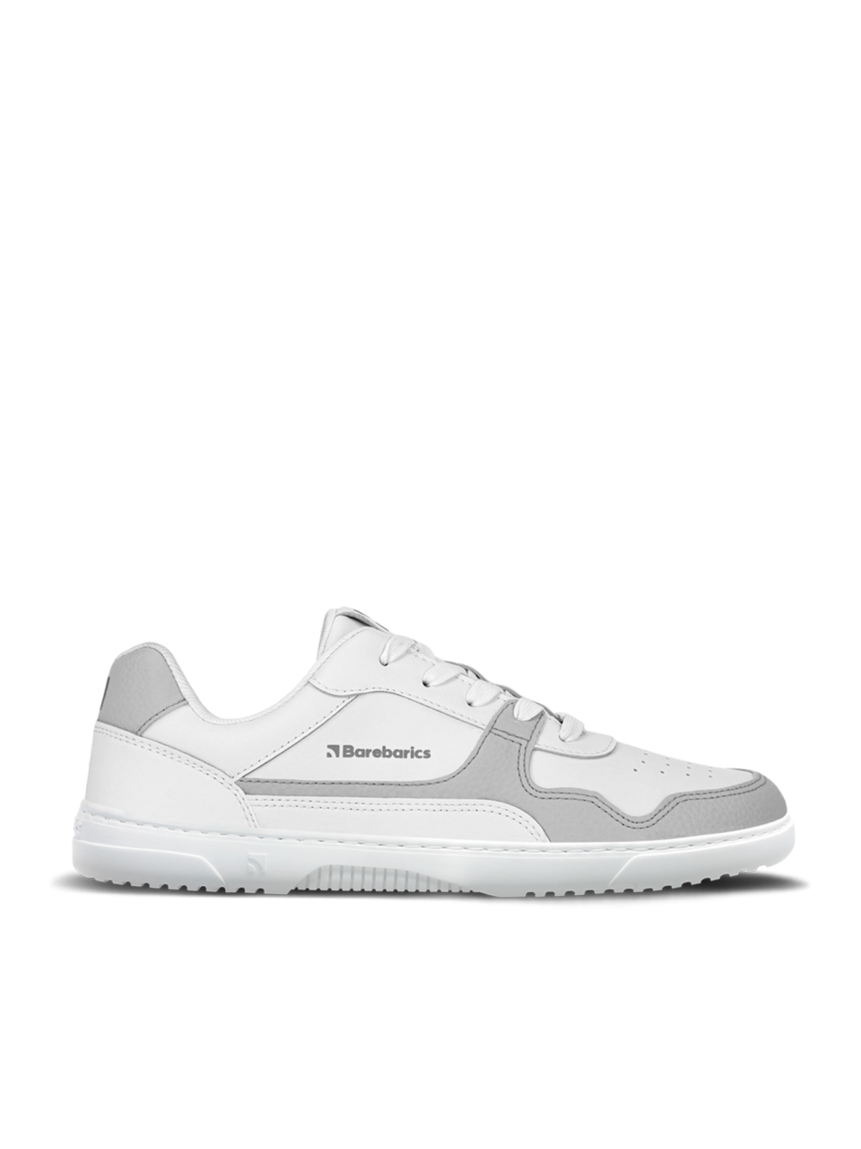 Barefoot Sneakers Barebarics Zing - White & Light Grey