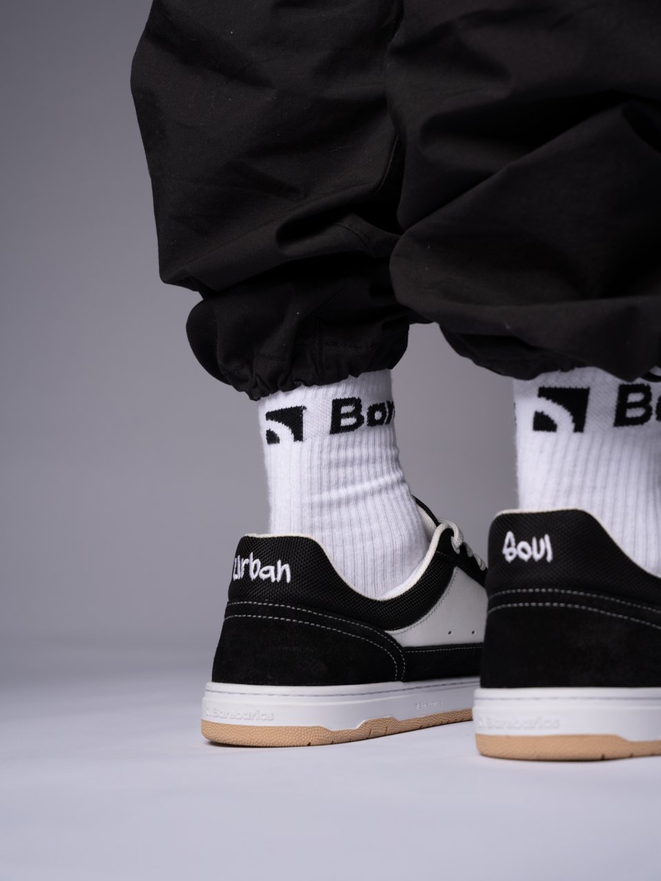 Barefoot Shoes Barebarics Legend - Black & White