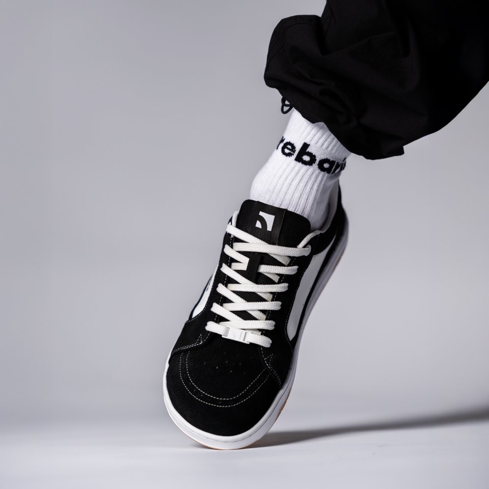 Barefoot Shoes Barebarics Legend - Black & White