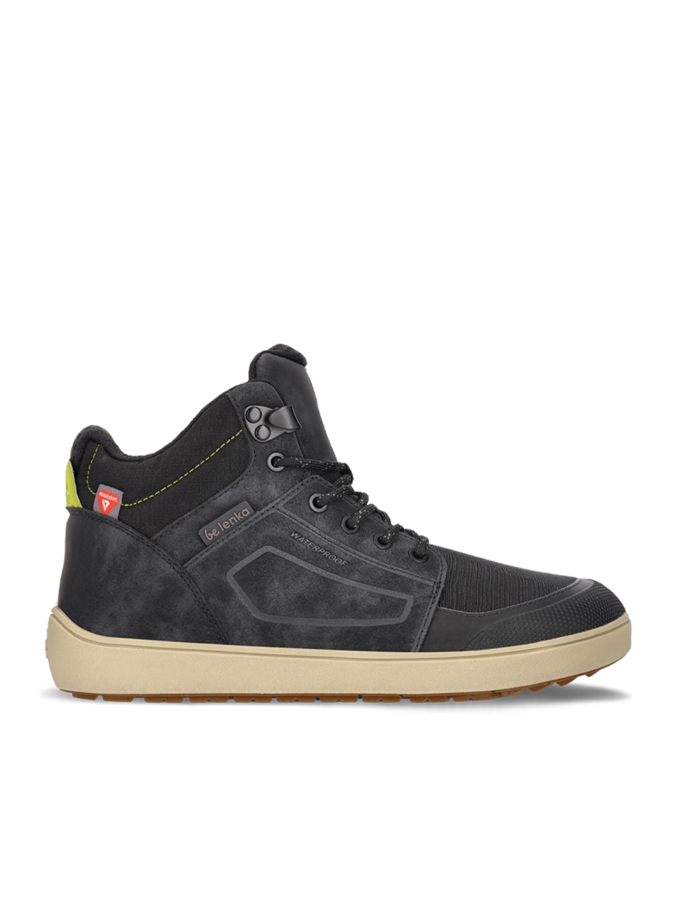 Barefoot Boots Be Lenka ArcticEdge - Charcoal Black