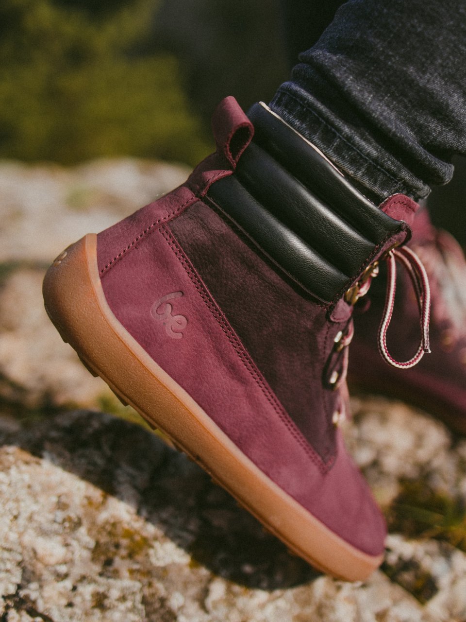 Barefoot Boots Be Lenka Nevada Neo - Burgundy