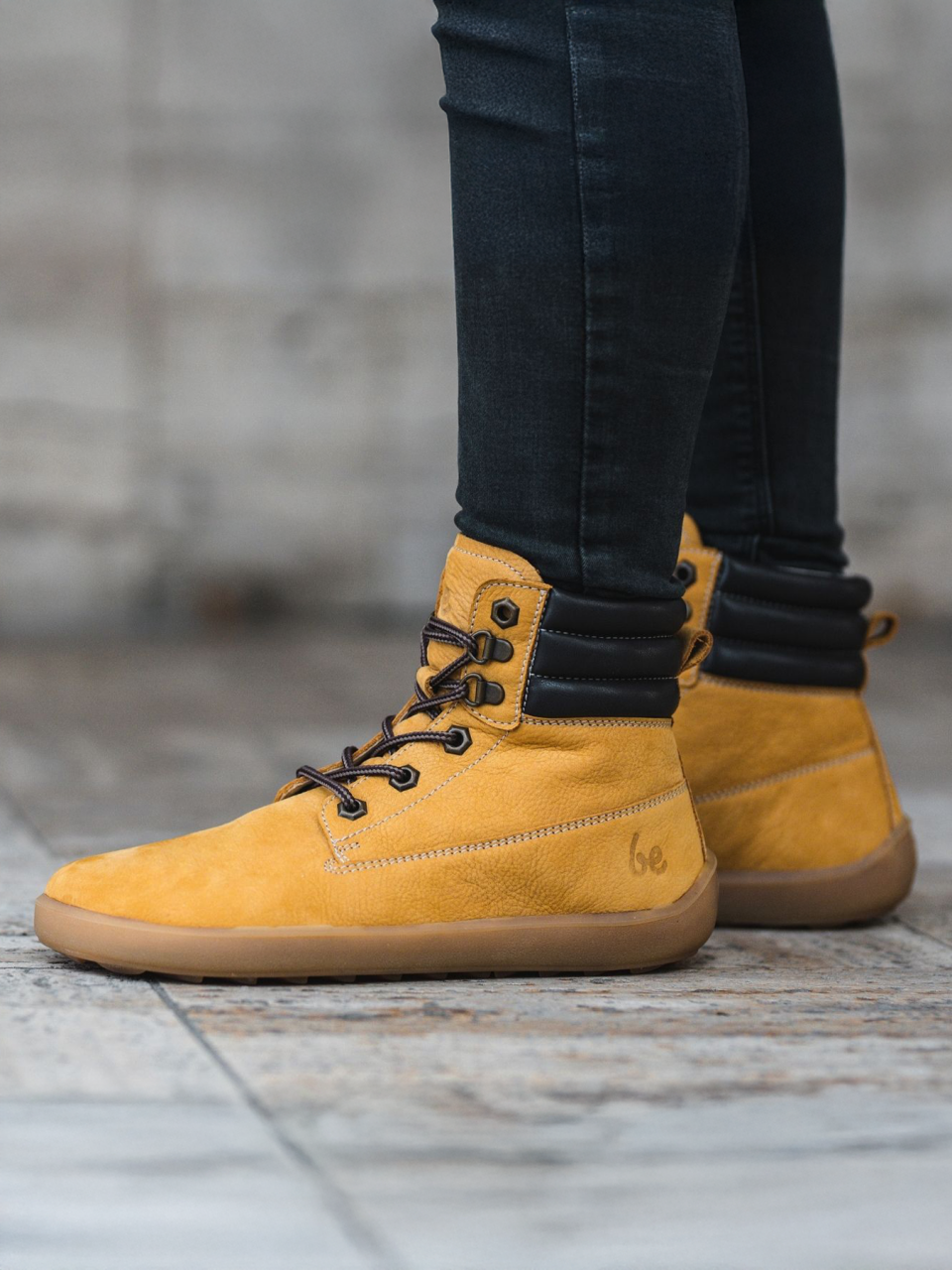 Barefoot Boots Be Lenka Nevada Neo - Mustard