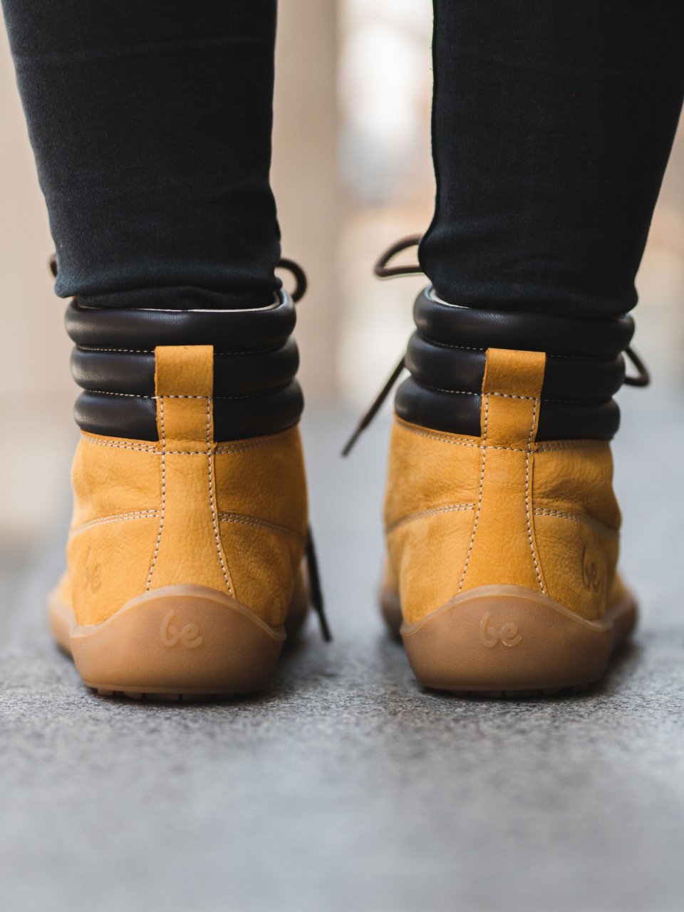 Barefoot Boots Be Lenka Nevada Neo - Mustard