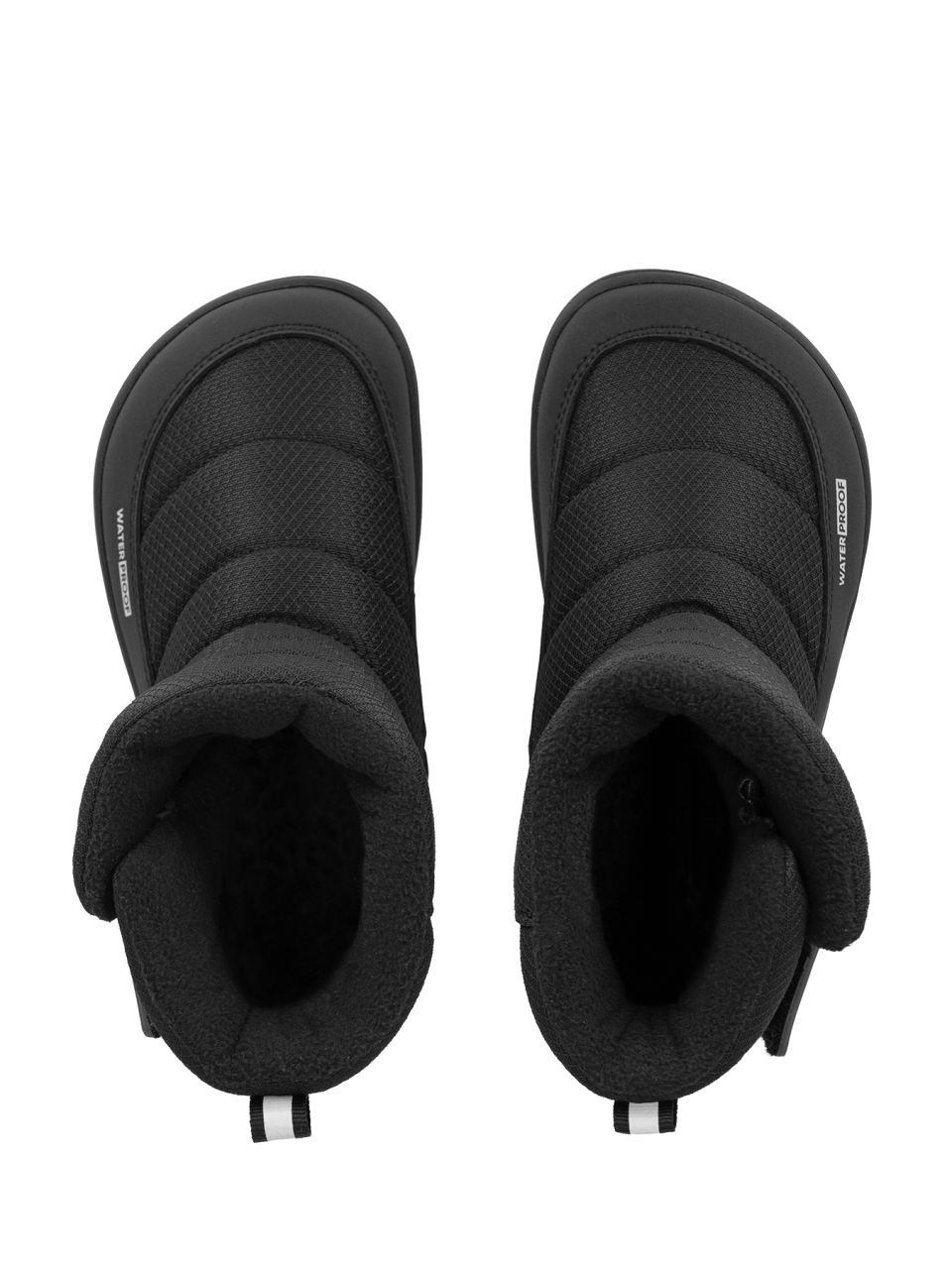 Kid's barefoot snow boots Be Lenka Ailo Junior - All Black