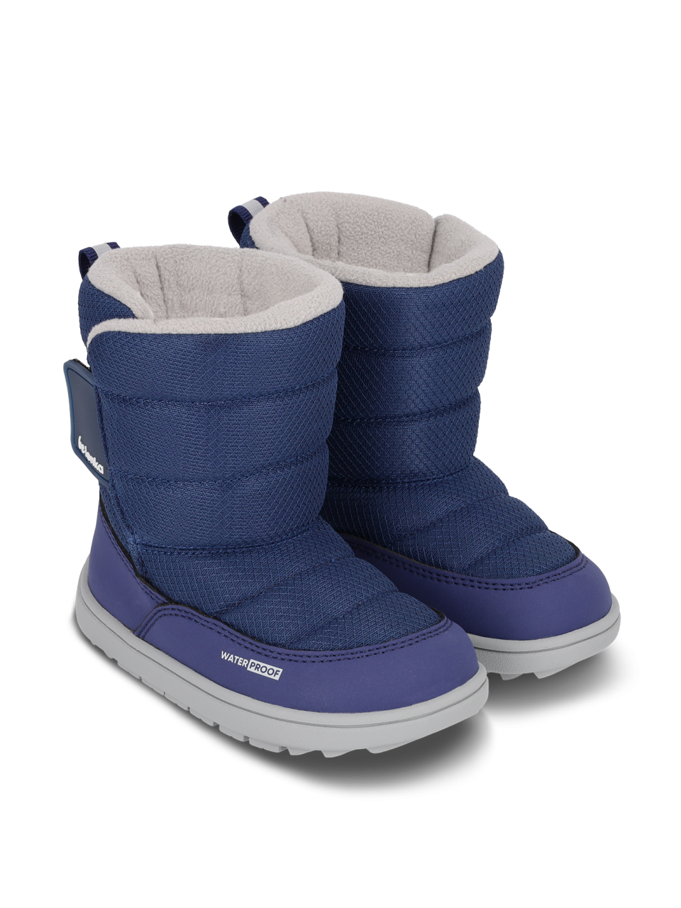 Kid's barefoot snow boots Be Lenka Ailo Preschool - Dark Blue