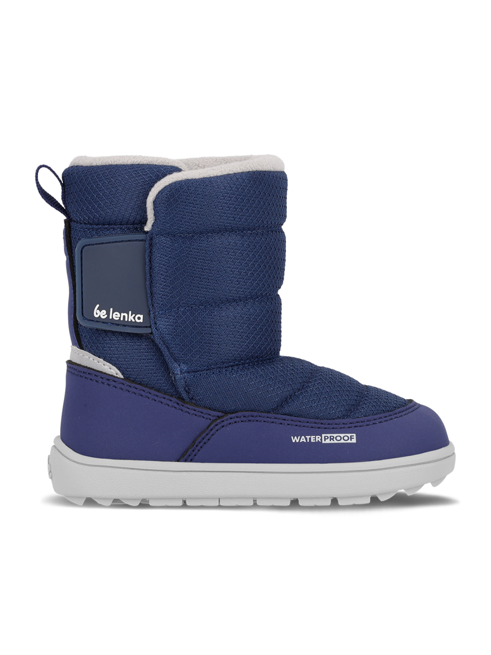 Kid's barefoot snow boots Be Lenka Ailo Preschool - Dark Blue