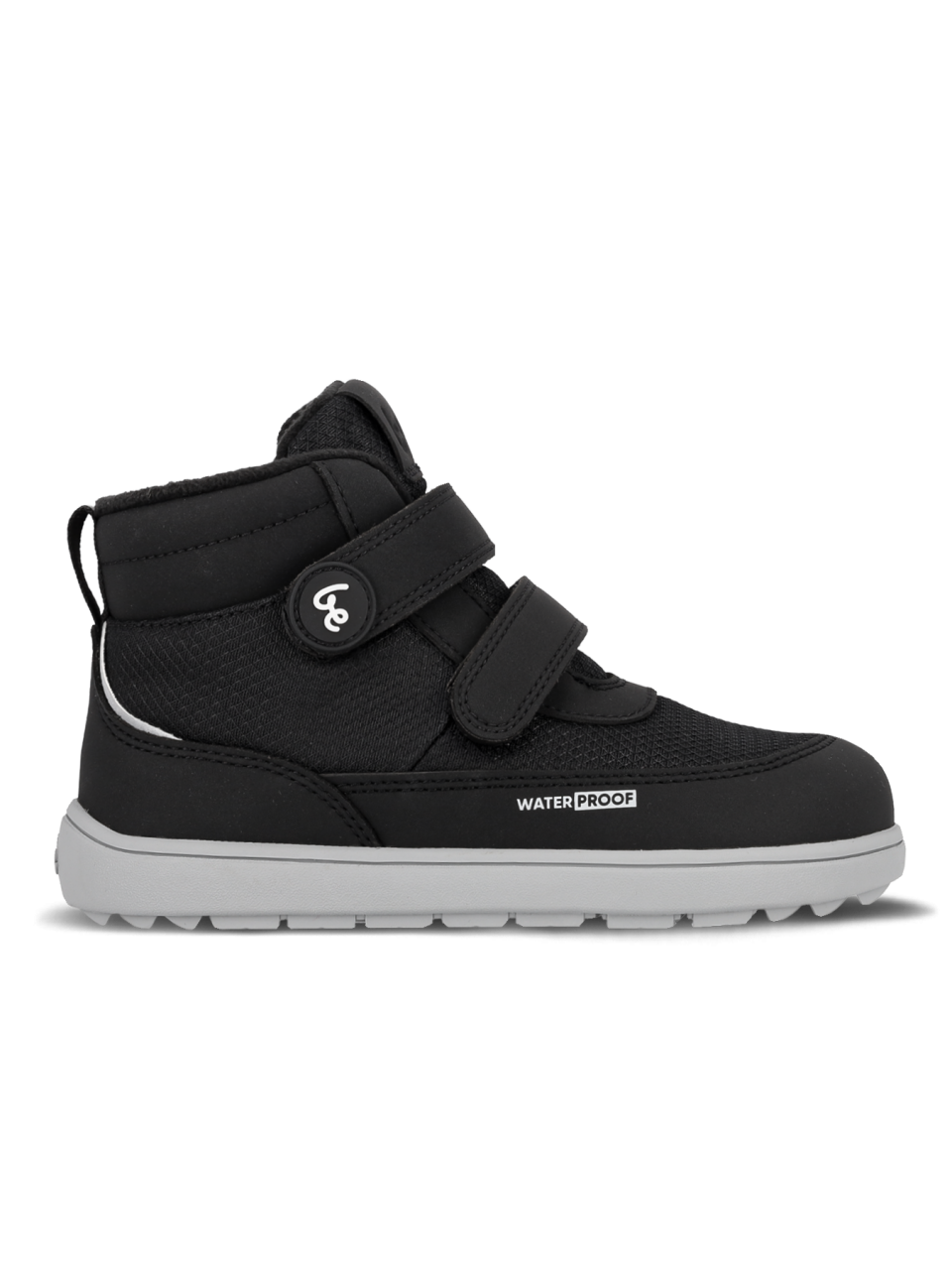 Kids winter barefoot boots Be Lenka Zippu Kids - Black & Grey