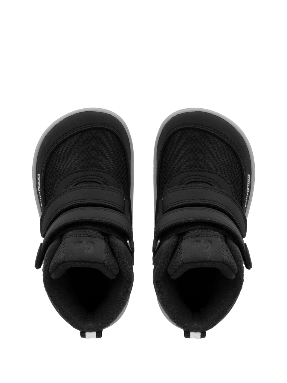 Kids winter barefoot boots Be Lenka Zippu Preschool - Black & Grey