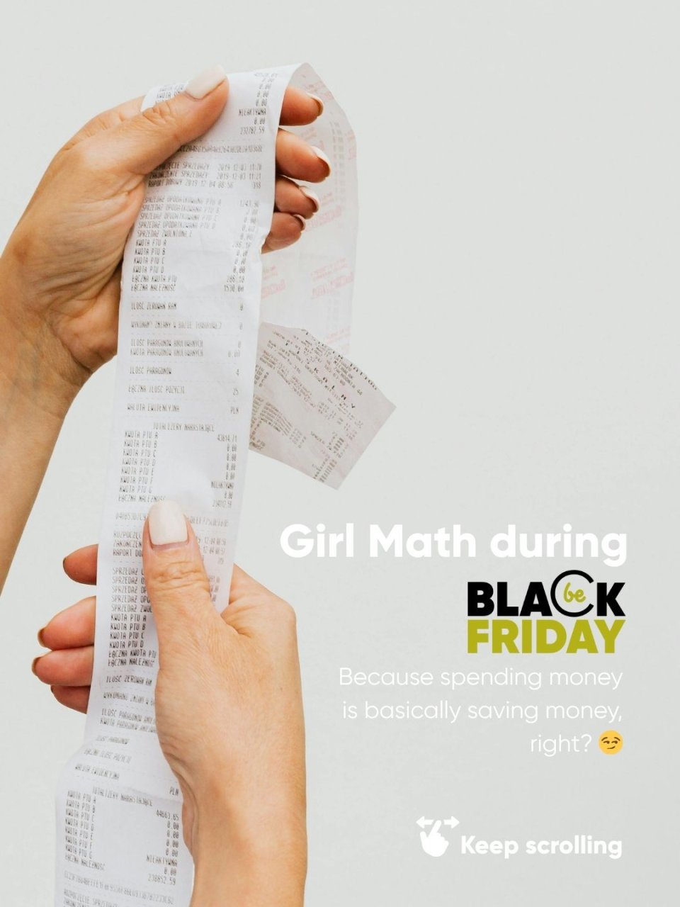 Barefoot girl Black Friday…