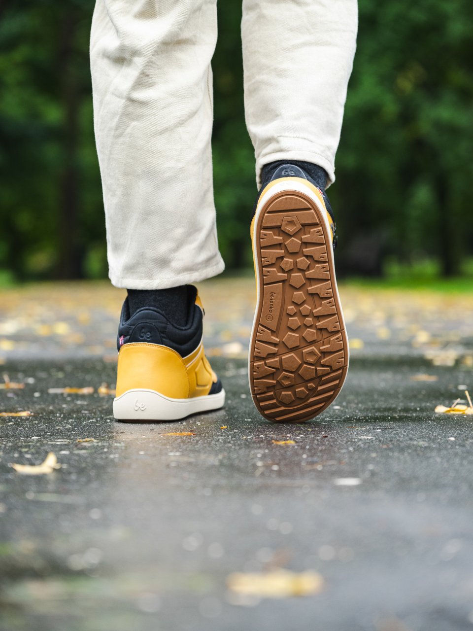 Barefoot Boots Be Lenka ArcticEdge - Mustard