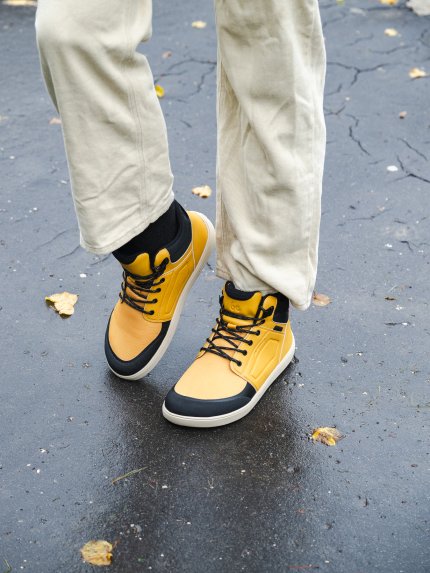 Barefoot Boots Be Lenka ArcticEdge - Mustard