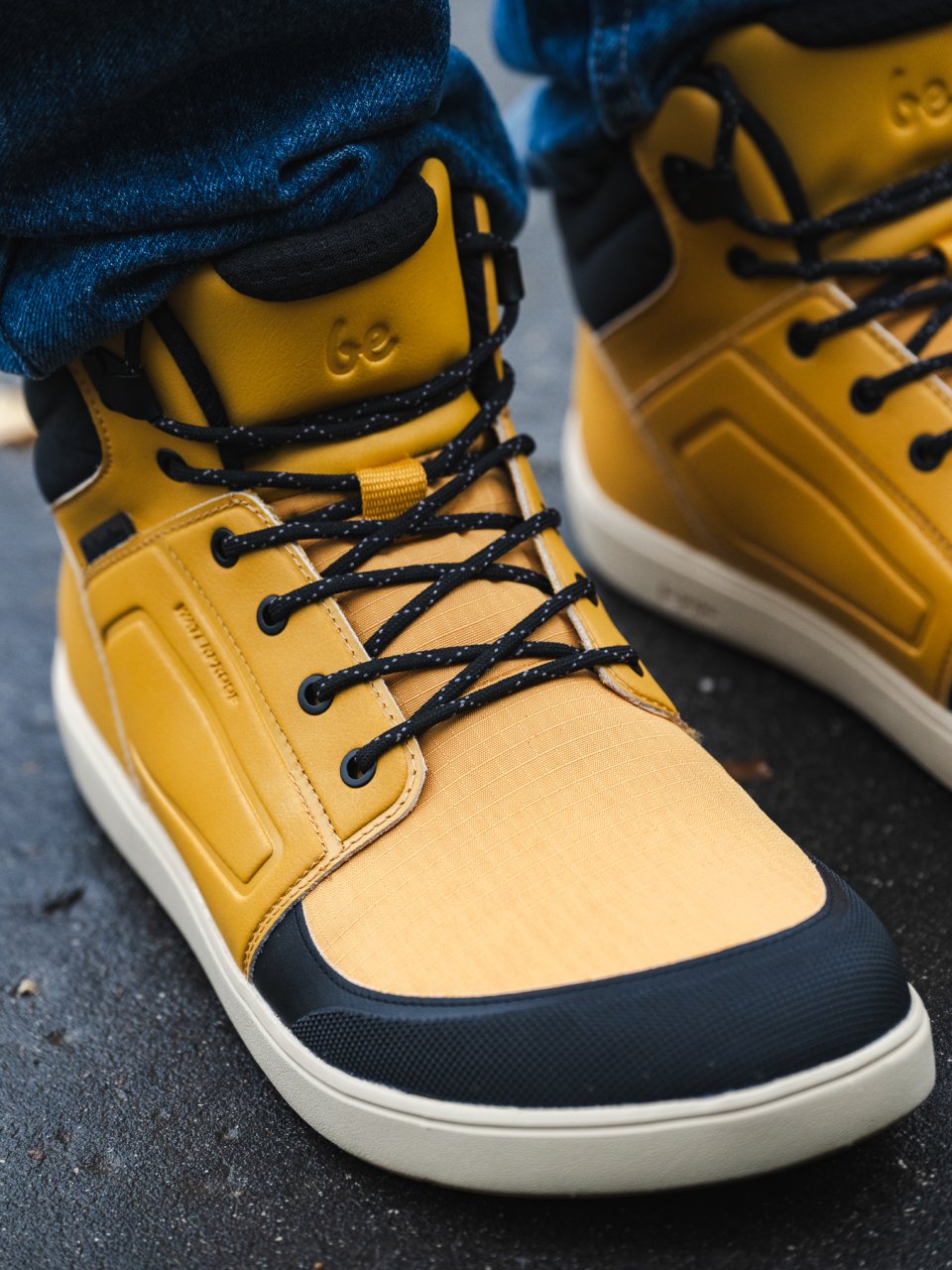 Barefoot Boots Be Lenka ArcticEdge - Mustard