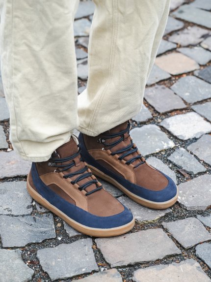 Barefoot Boots Be Lenka York - Brown & Navy