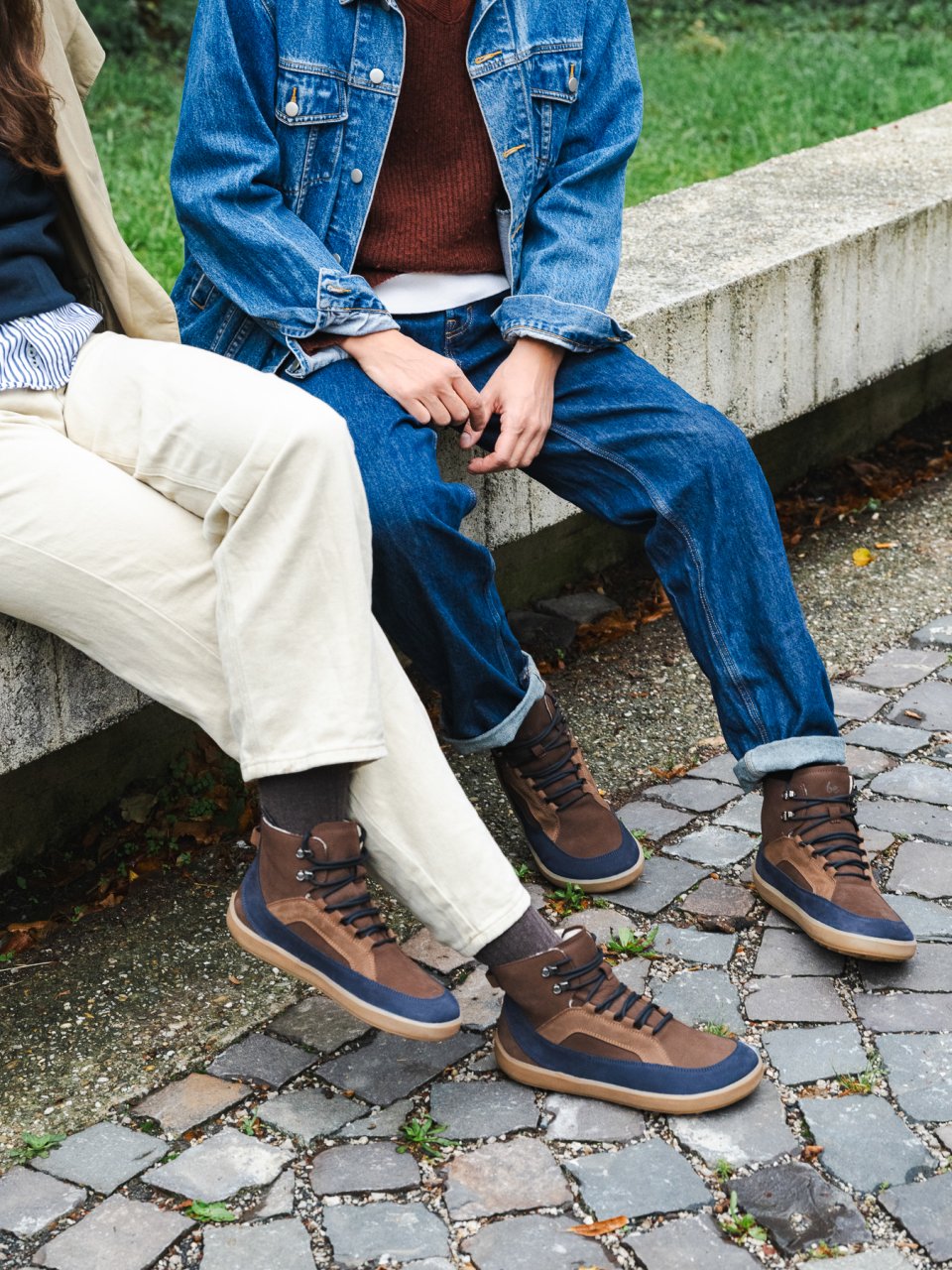 Barefoot Boots Be Lenka York - Brown & Navy