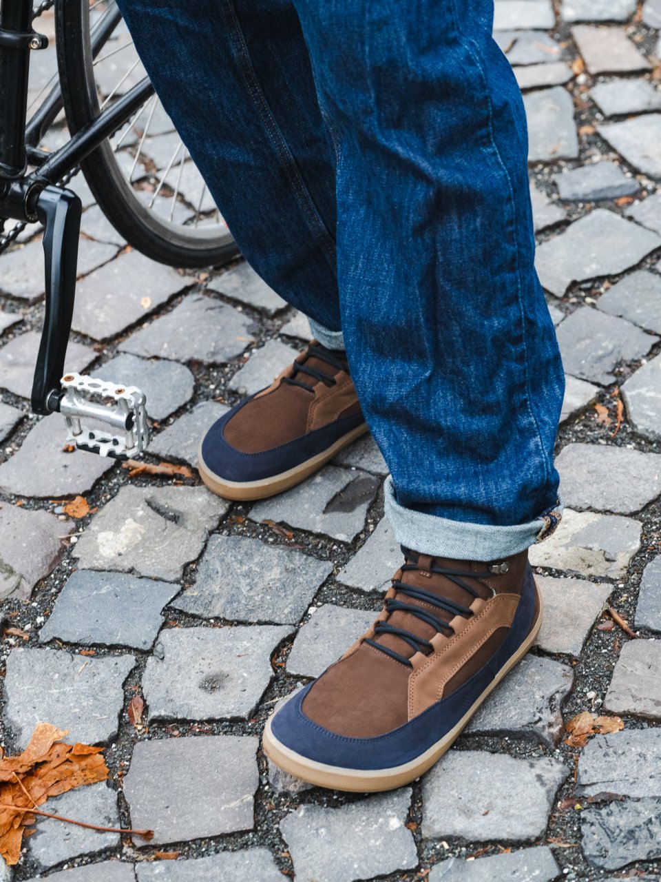 Barefoot Boots Be Lenka York - Brown & Navy