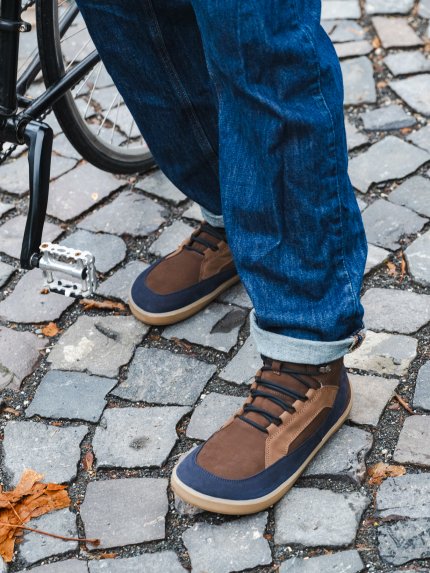 Barefoot Boots Be Lenka York - Brown & Navy