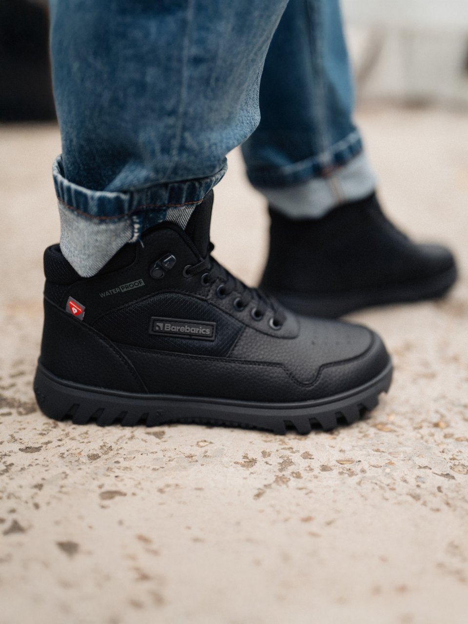 Barefoot Shoes Barebarics UrbanEdge - All Black