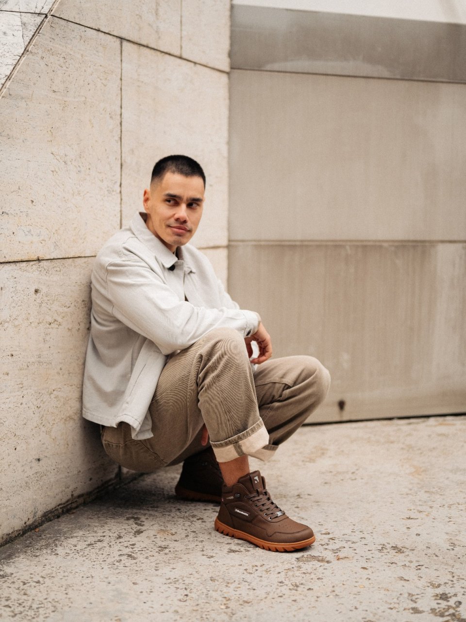 Barefoot Shoes Barebarics UrbanEdge - Dark Brown