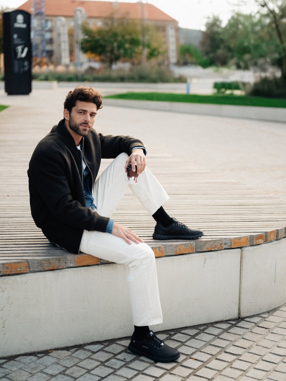 Barefoot Sneakers Barebarics Zing Frost - All Black