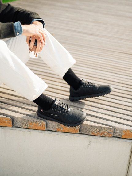 Barefoot Sneakers Barebarics Zing Frost - All Black