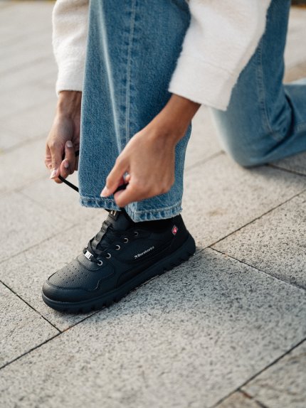 Barefoot Sneakers Barebarics Zing Frost - All Black