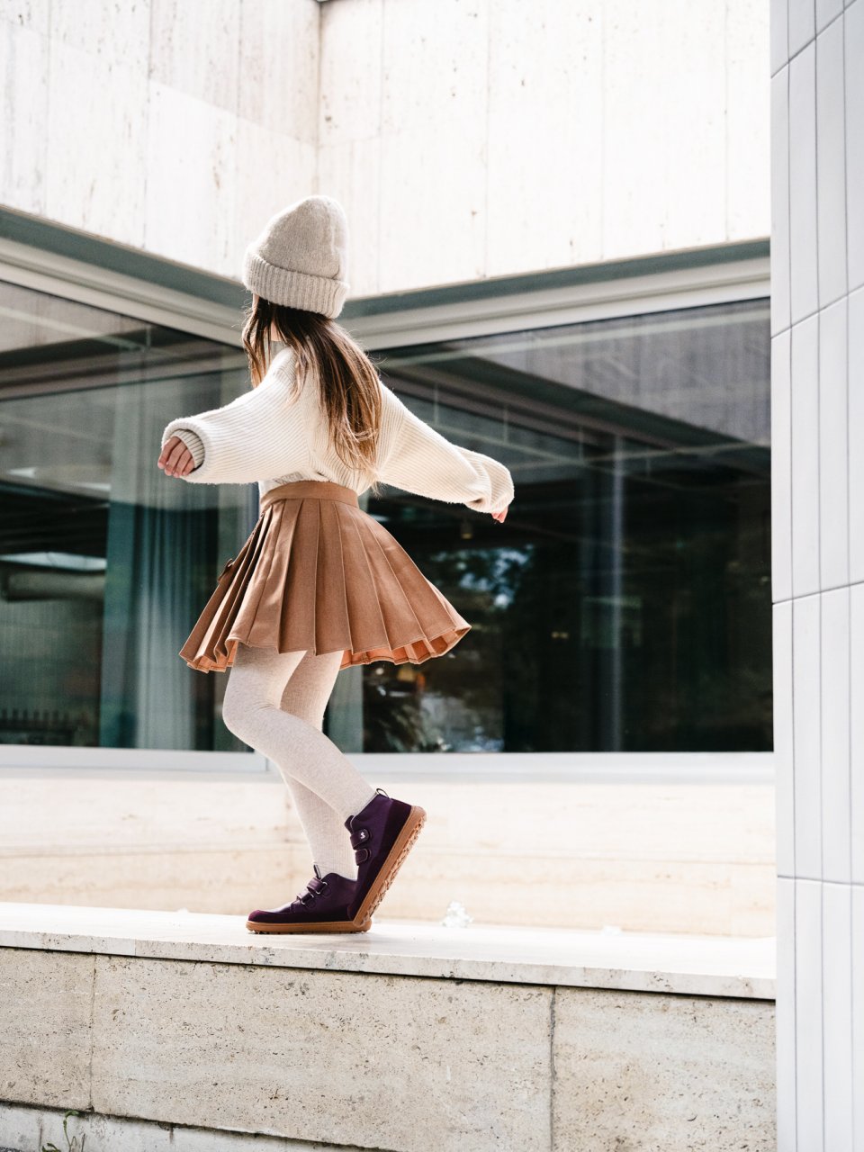 Kid's barefoot boots Be Lenka Elio Kids - Berry