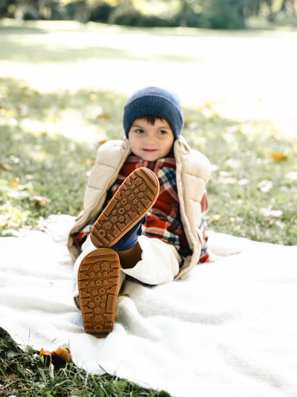 Kid's barefoot boots Be Lenka Elio Preschool - Dark Blue