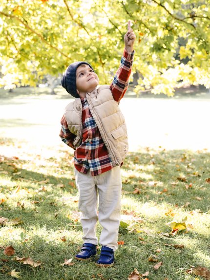 Kid's barefoot boots Be Lenka Elio Preschool - Dark Blue