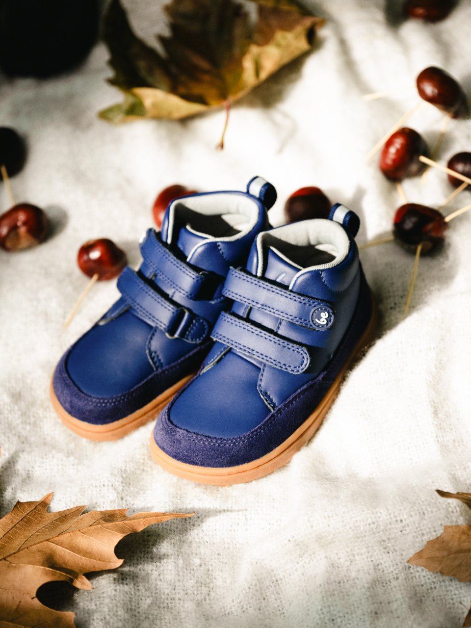 Kid's barefoot boots Be Lenka Elio Preschool - Dark Blue