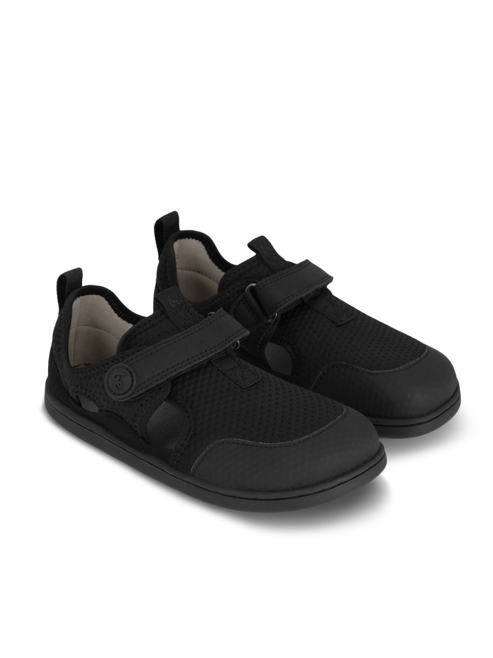 Kids' barefoot sandals Zest Kids - All Black