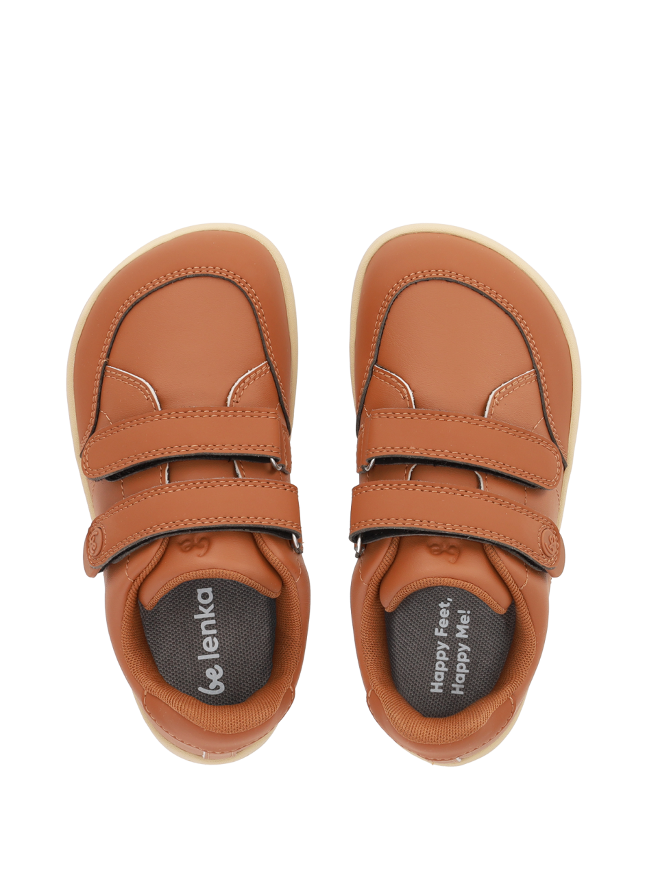Kids barefoot sneakers Be Lenka Energise Preschool - Brown