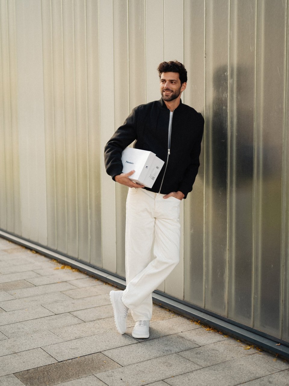 Barefoot Sneakers Barebarics Zing Frost - Light Grey & White