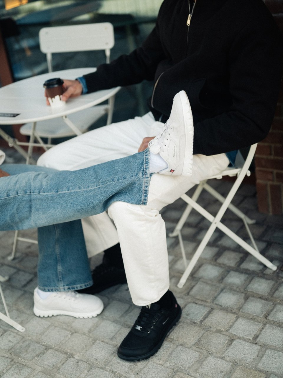 Barefoot Sneakers Barebarics Zing Frost - Light Grey & White