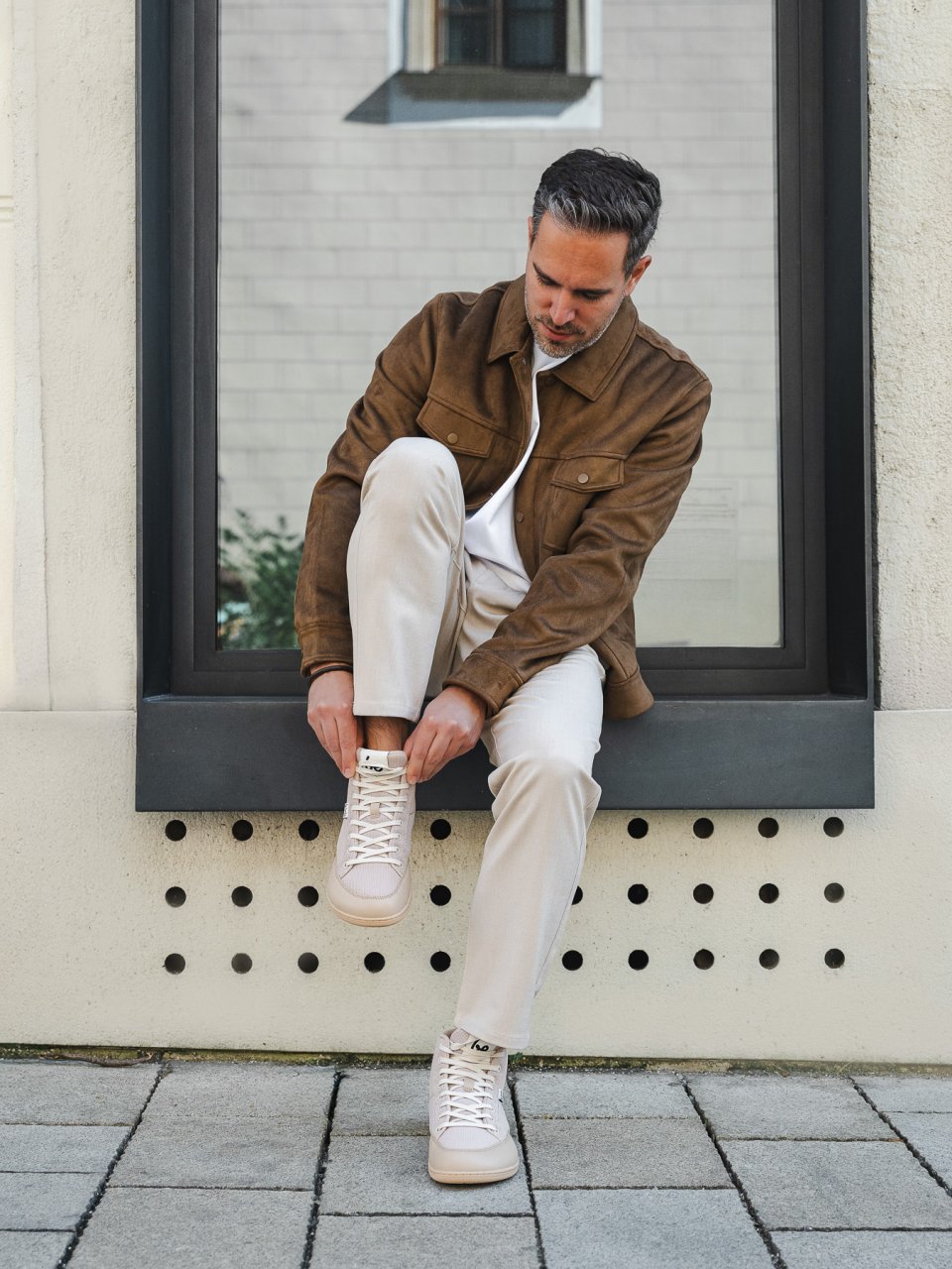 Barefoot Sneakers Be Lenka Rebound Thermo - Sand