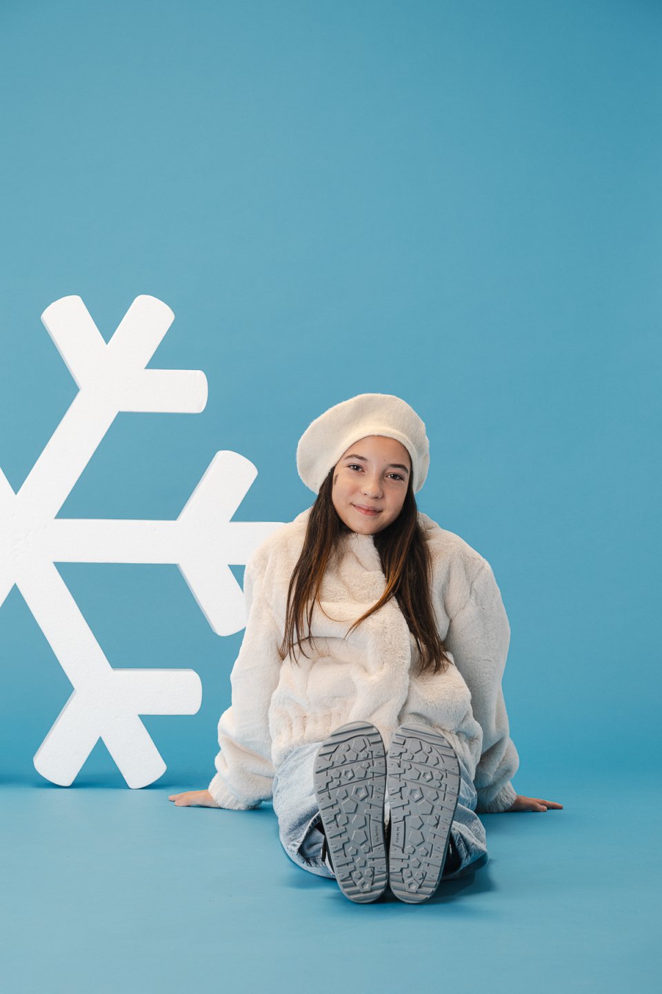 Kids winter barefoot boots Be Lenka Zippu Junior - Black & Grey