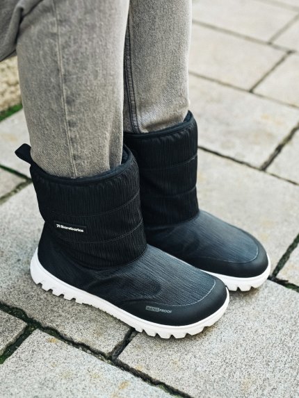 Winter Barefoot Boots Barebarics PolarStride - Black