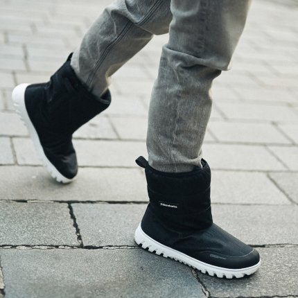Winter Barefoot Boots Barebarics PolarStride - Black