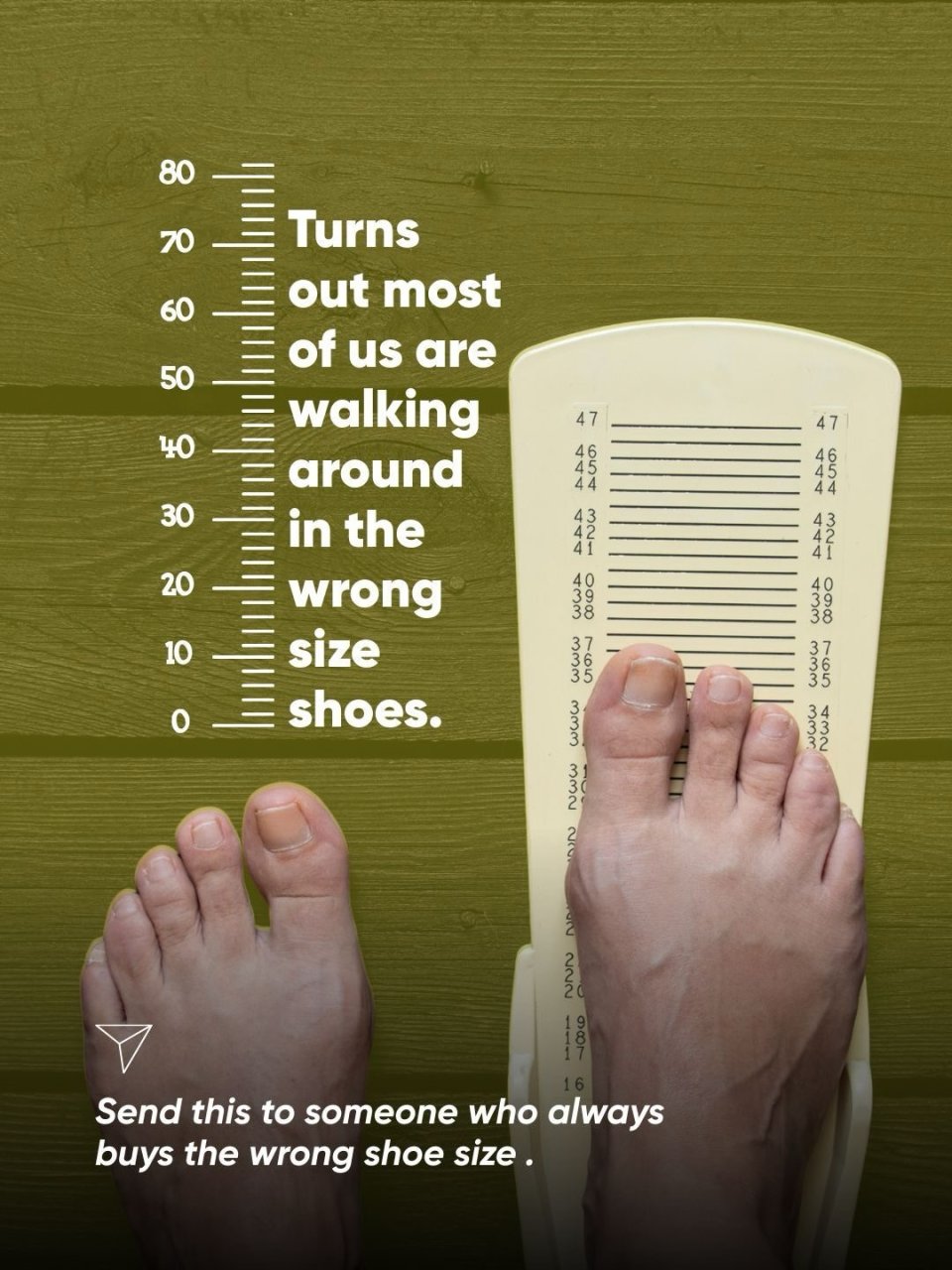 Too small shoes don’t just…