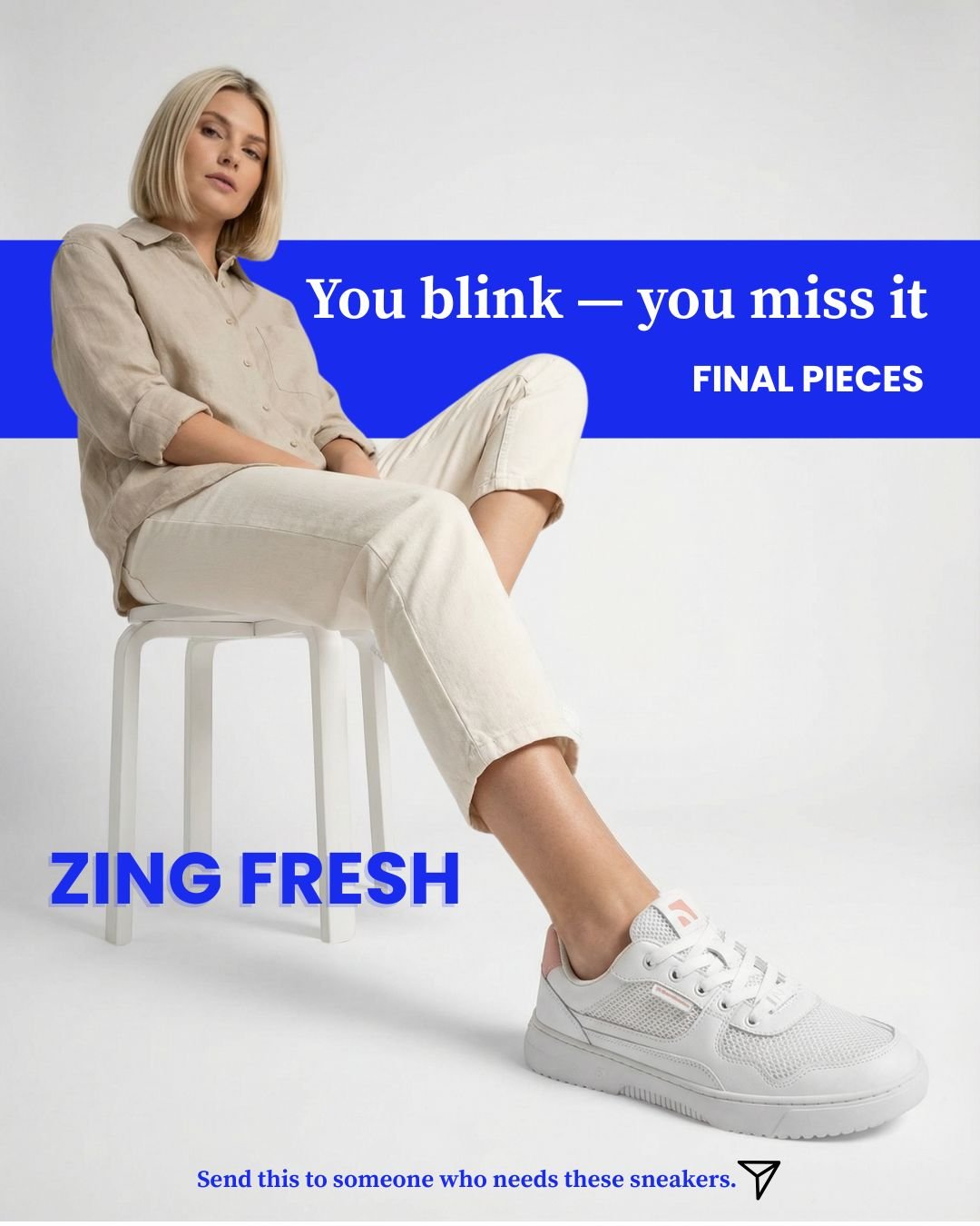 You blink — you miss it.
Zin