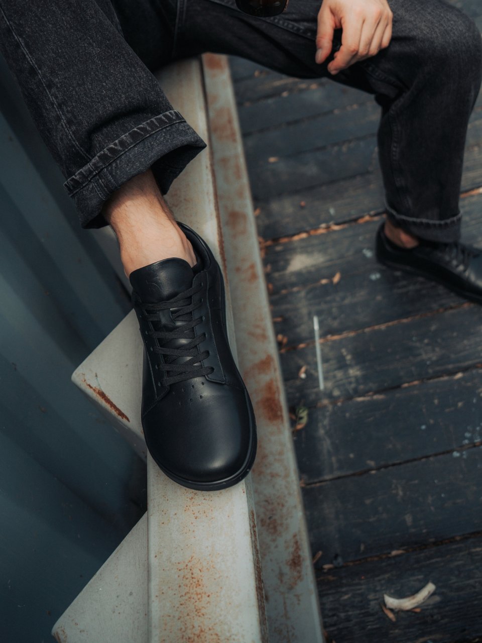 Barefoot Sneakers Barebarics Enigma - All Black