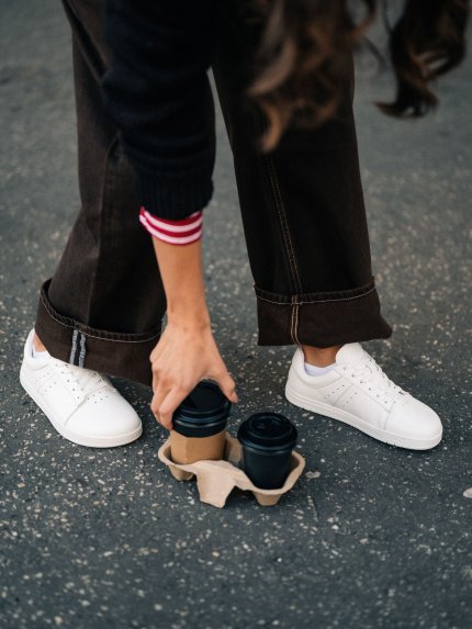 Barefoot Sneakers Barebarics Enigma - All White