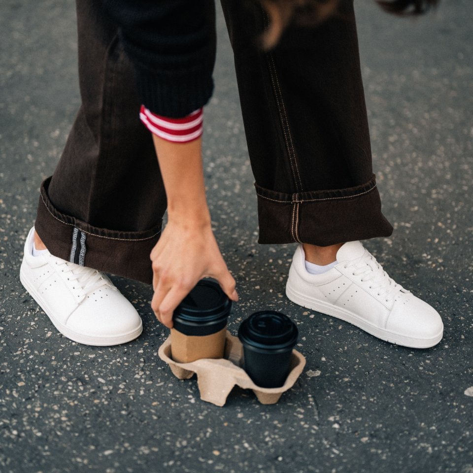 Barefoot Sneakers Barebarics Enigma - All White
