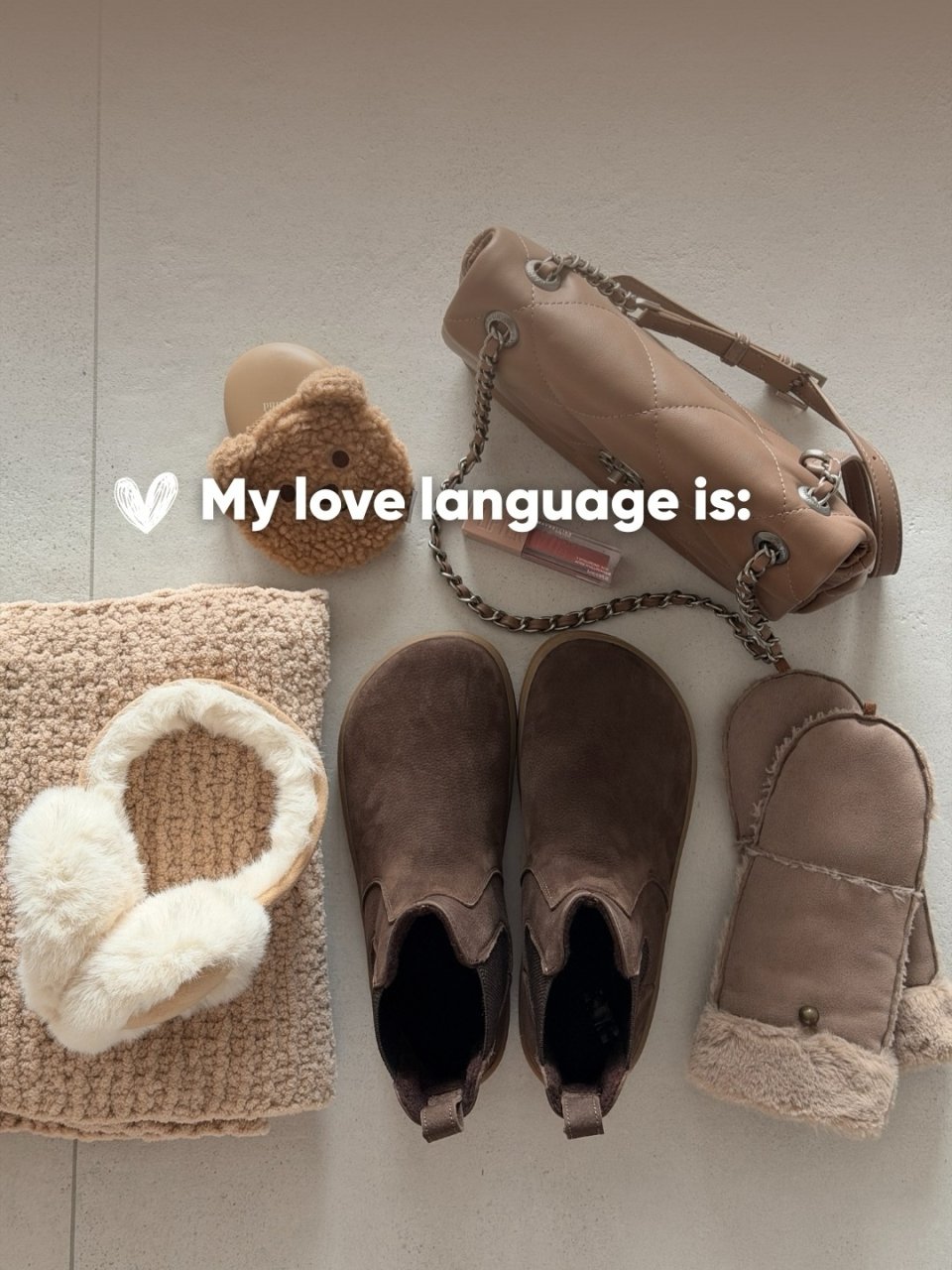 My love language? Comfort,…