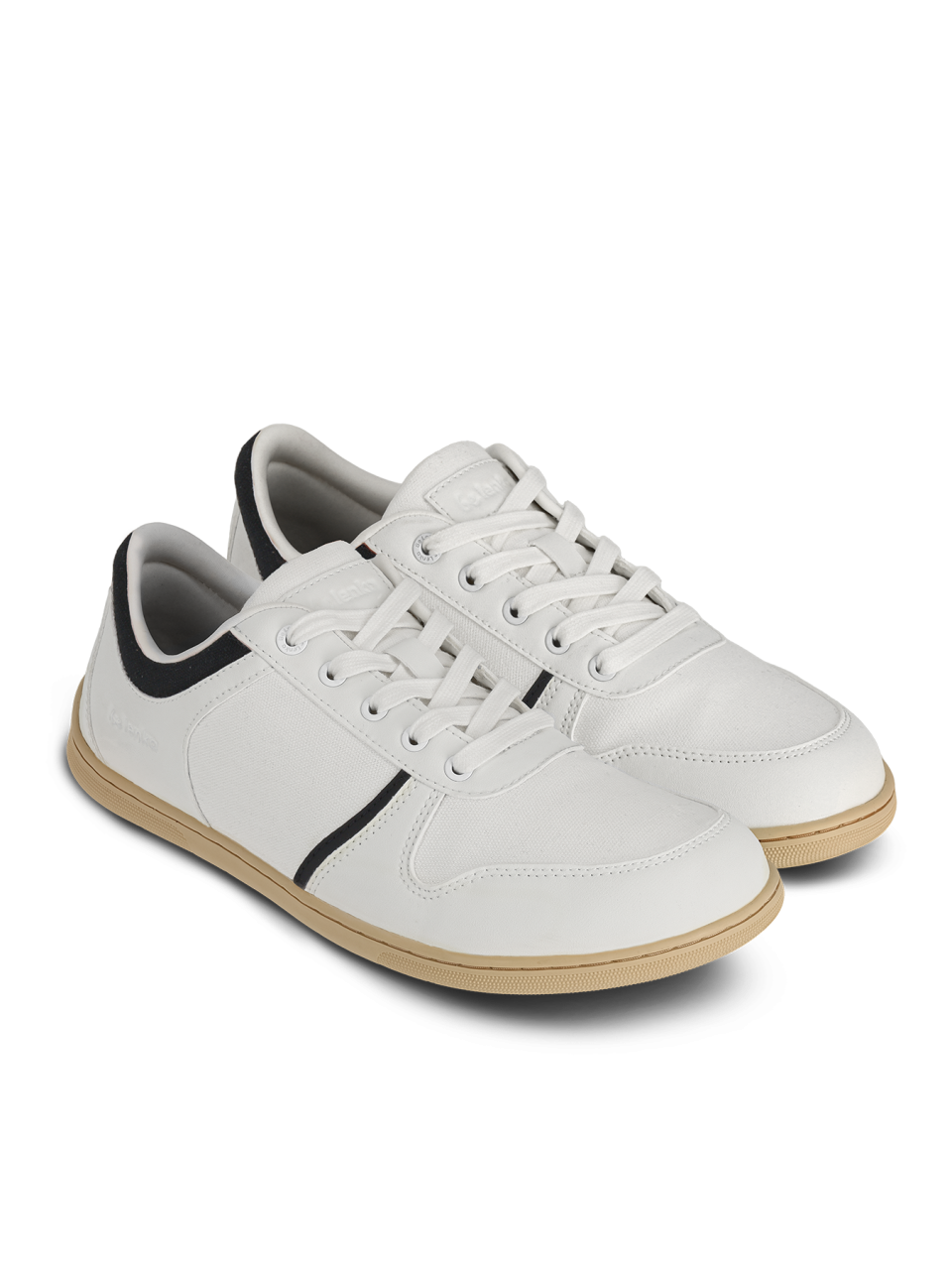 Barefoot Sneakers - Be Lenka Echo - White & Black Vegan