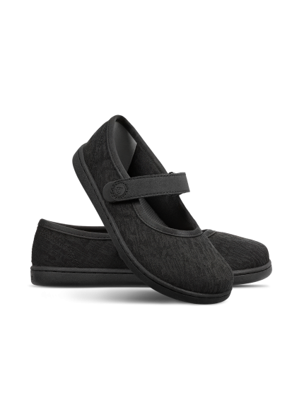 Kids Barefoot Sneakers Be Lenka Tinkee Kids - All Black Sparkle