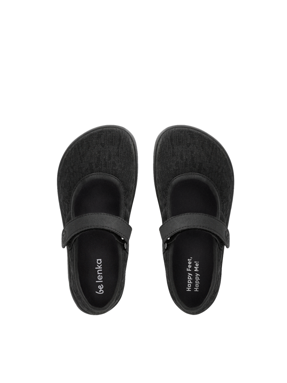 Kids Barefoot Sneakers Be Lenka Tinkee Kids - All Black Sparkle
